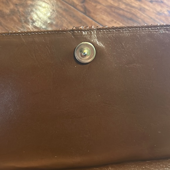 Vintage Genuine snake skin clutch made in Argentina - Picture 9 of 13